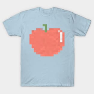 Red Apple Pixel Art T-Shirt